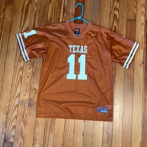 Texas Longhorns youth L football jersey #11